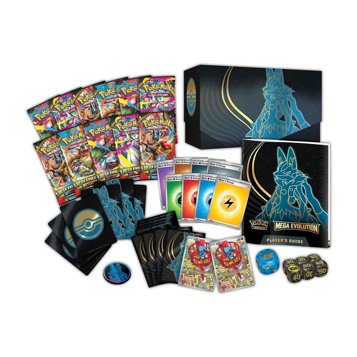 Mega Evolution Base: Elite Trainer Box (Mega Lucario)