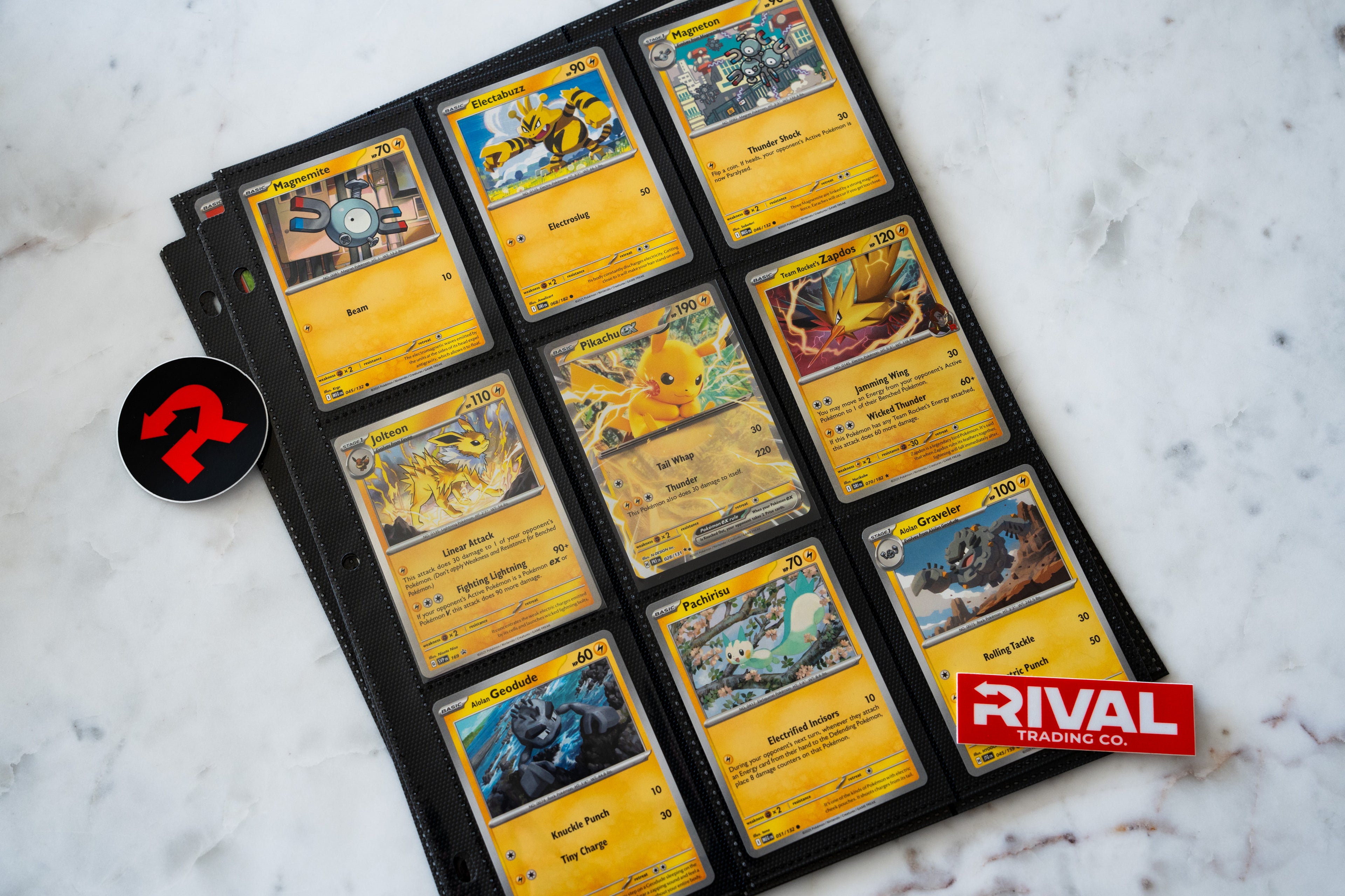 Pikachu Ex Page