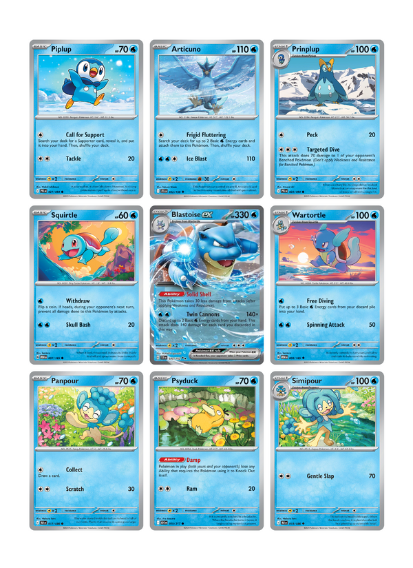 Blastoise ex Page
