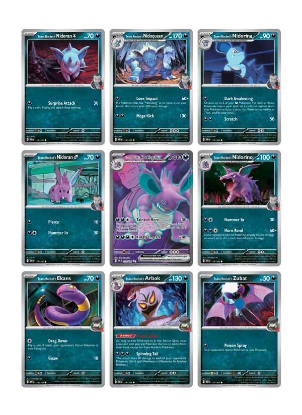Team Rocket's Nidoking ex Page